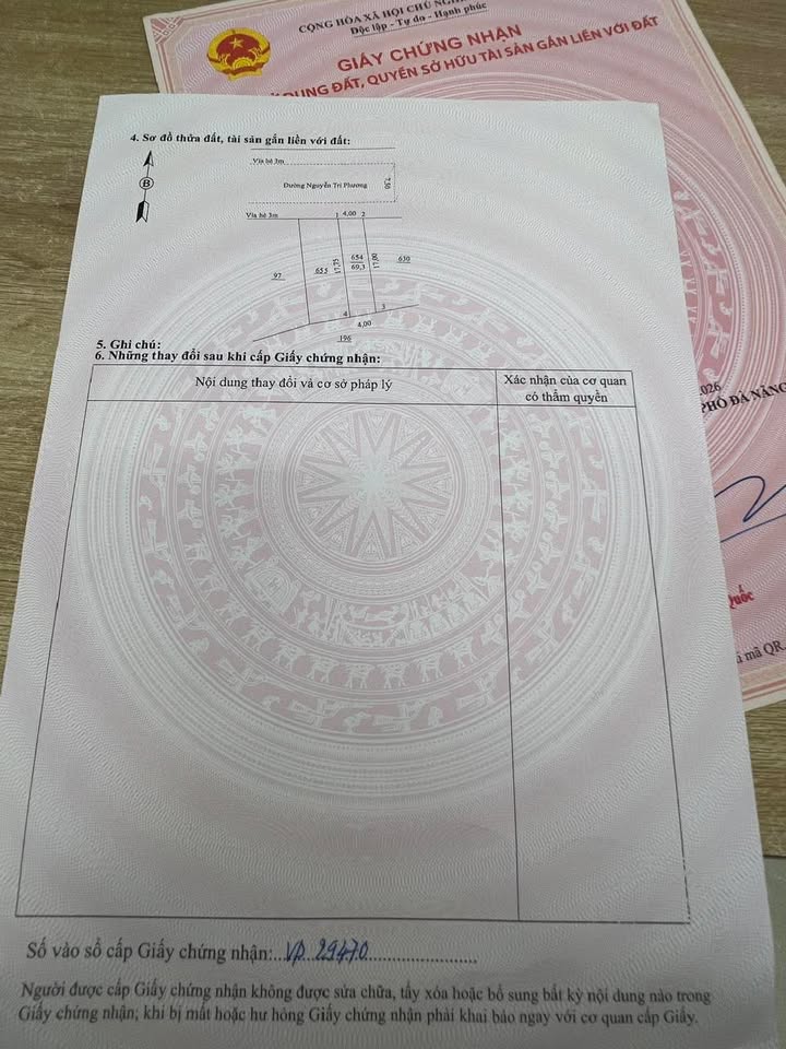 Bán đất Cẩm Nam Hội An 70m² giá 2 tỷ - Sổ đỏ chính chủ!