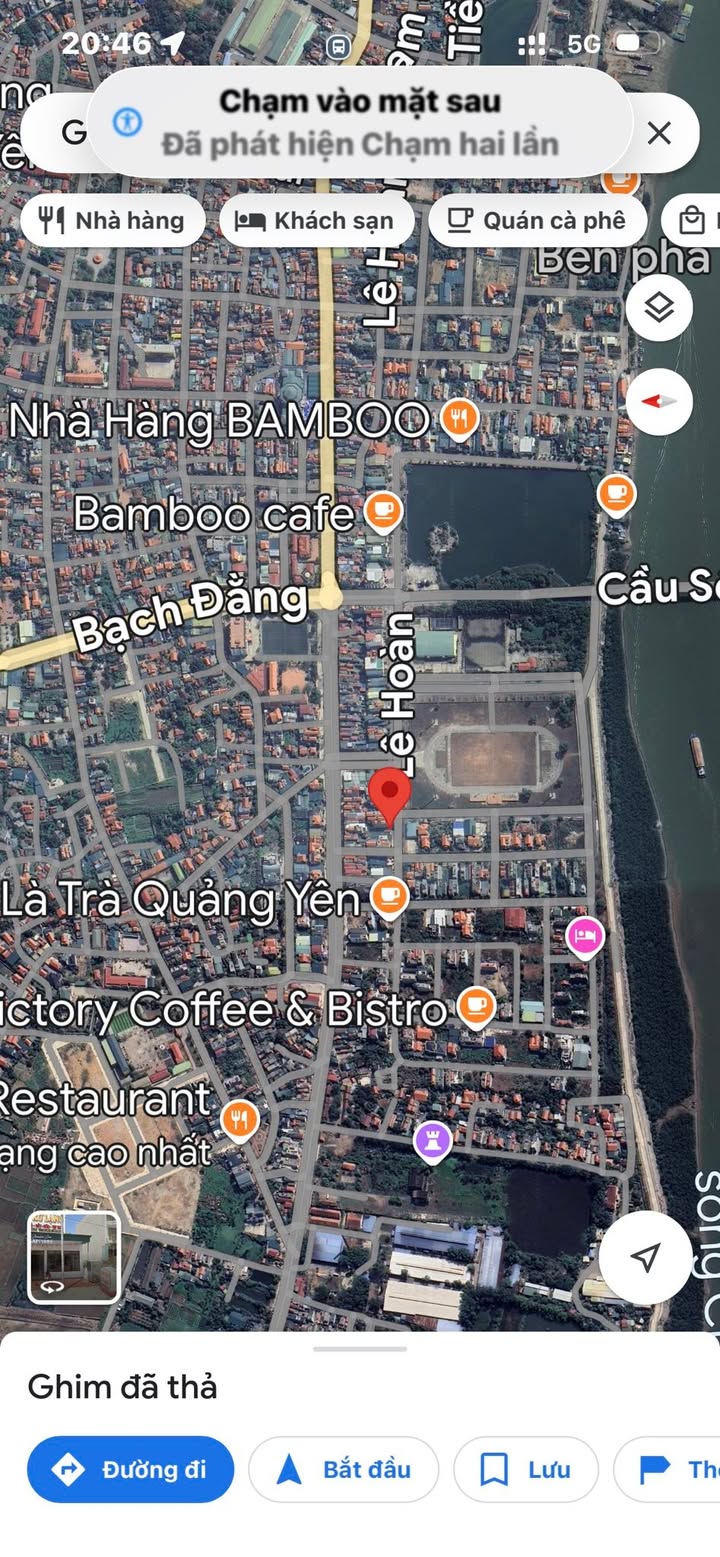 Đất nền Quảng Yên 157m² - Sổ đỏ chính chủ - View sân vận động cực thoáng!