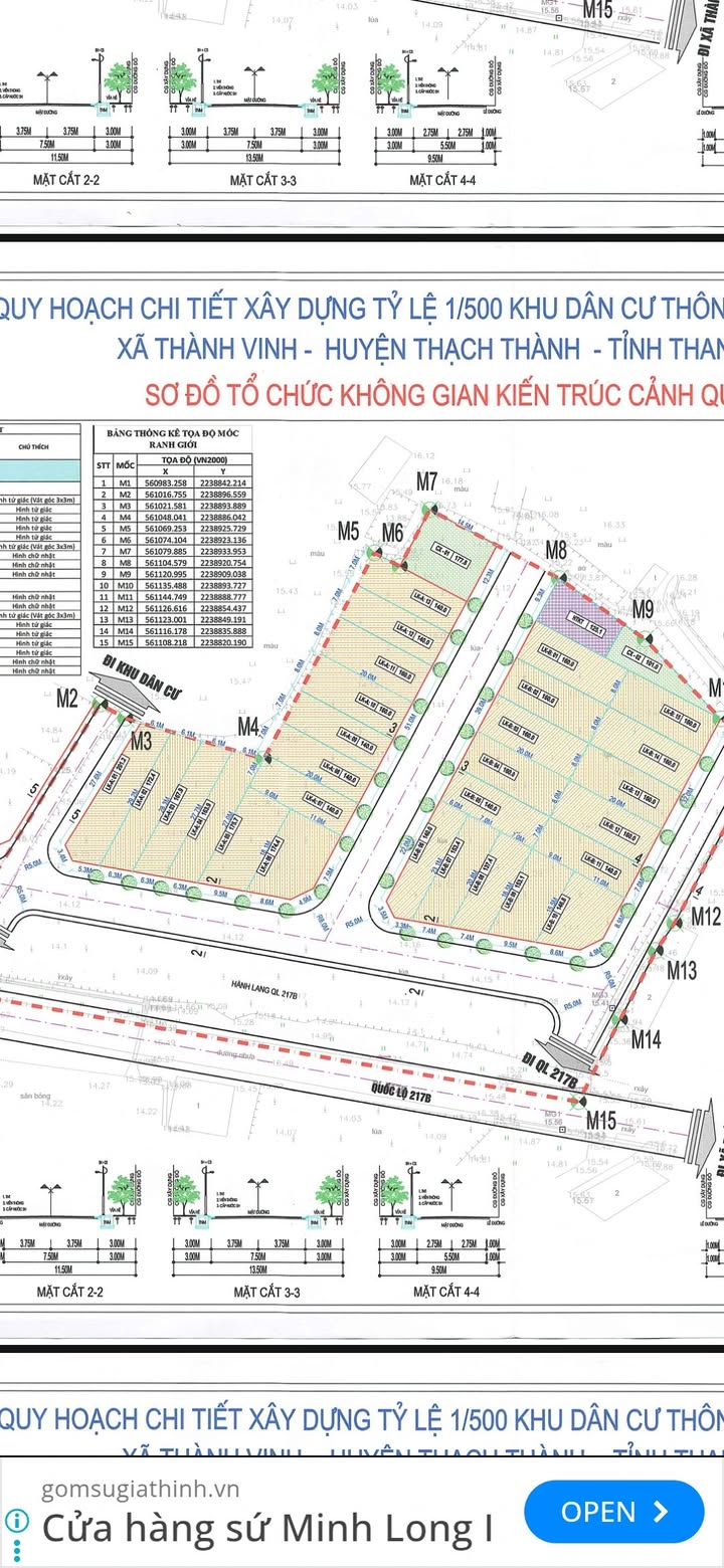 Đất nền đấu giá Thành Vinh, Thạch Thành - 160m² - Sẵn sổ, giá tốt