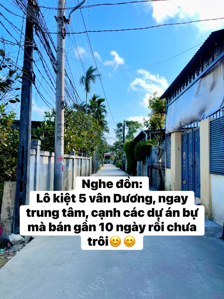 Đất nền Kiệt 5 Vân Dương, Huế 66m² - Giá tốt đầu tư, an cư lý tưởng