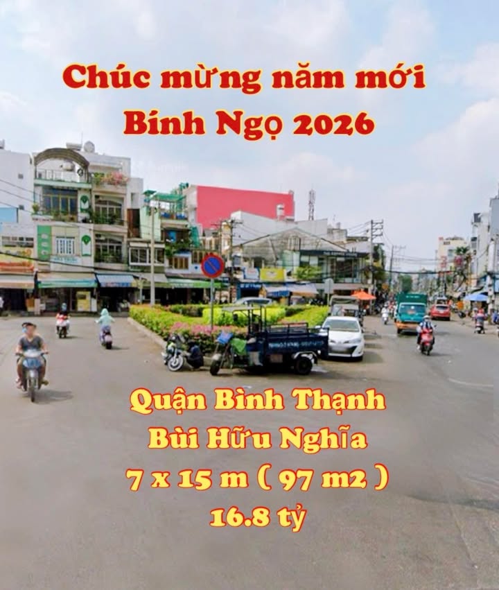 Nhà Lô Góc Hẻm Ô Tô Bùi Hữu Nghĩa, Bình Thạnh - 97m² Giá 16.8 Tỷ