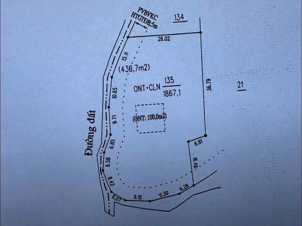 Nhà vườn Bình Mỹ 1867m² - 8.7 tỷ - Nghỉ dưỡng lý tưởng!