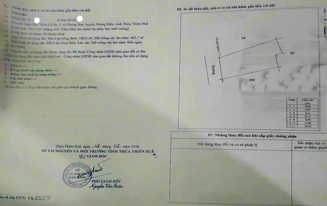 Đất nền Phong Điền 563m² tặng nhà - Đường to ô tô, tách thửa dễ dàng