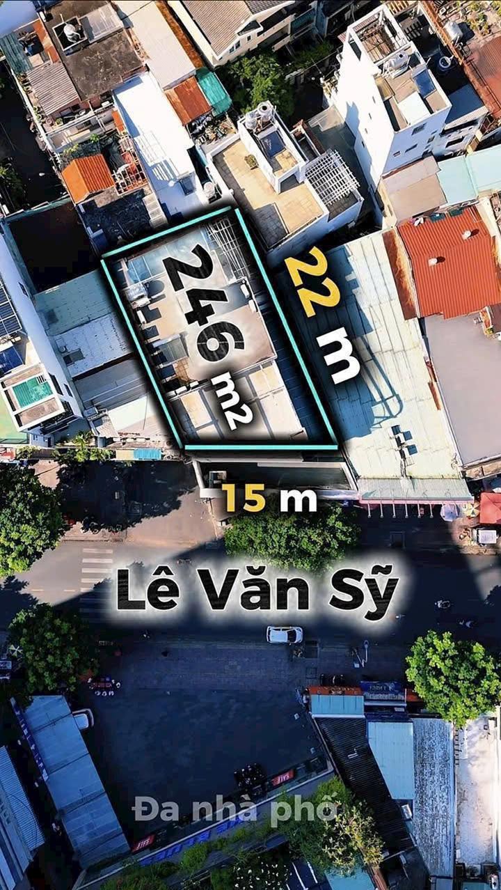 Nhà Mặt Tiền Góc 2MT Lê Văn Sỹ, Q3 - Dòng Tiền 345tr/th, Giá Tốt 169.9 Tỷ