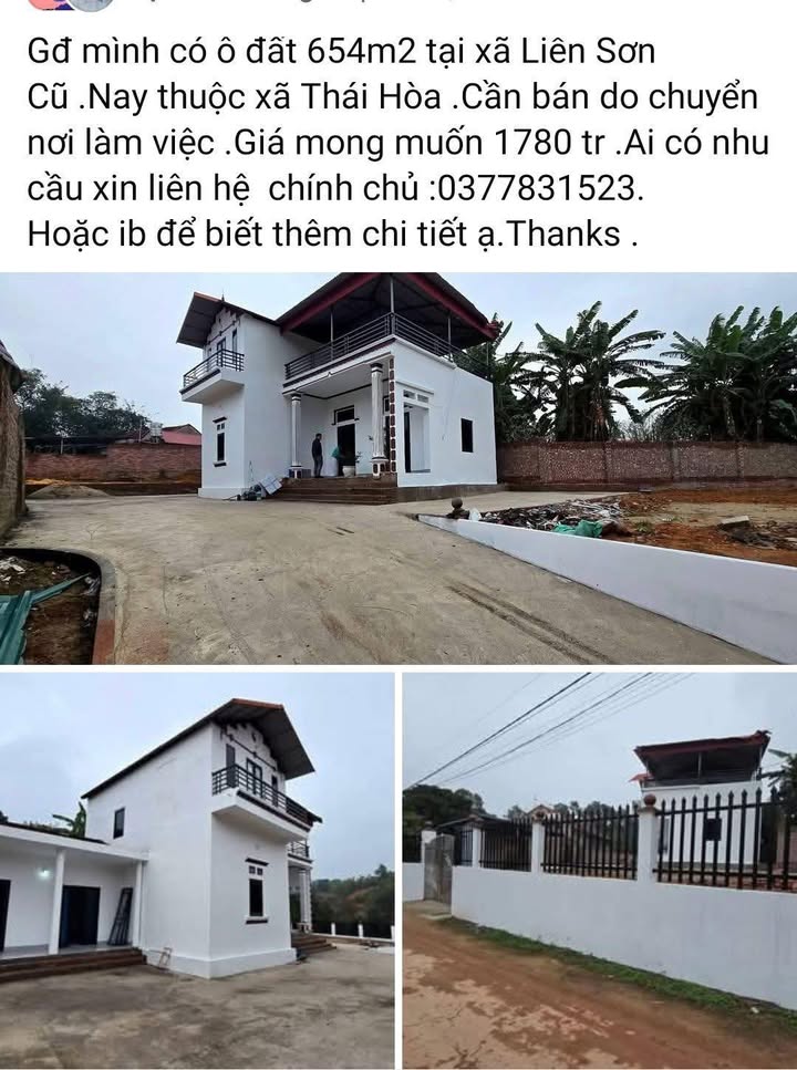 Đất nền Liễn Sơn Lập Thạch 600m² - Tiềm năng tăng giá!