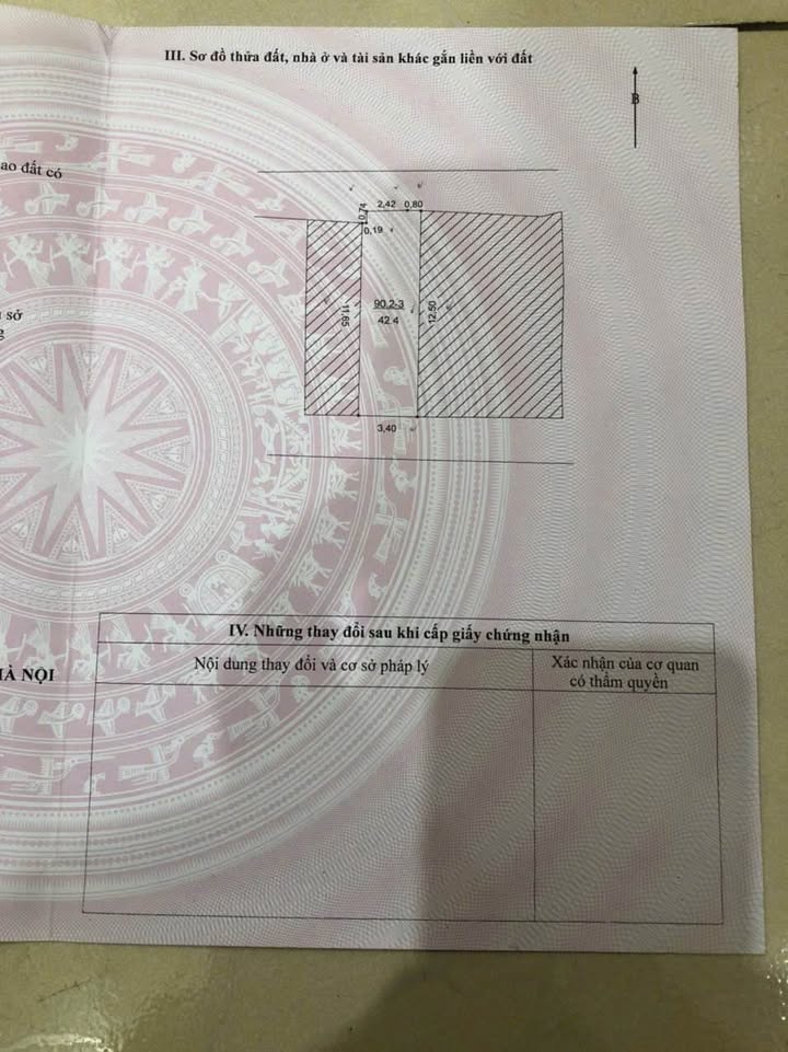 Đất nền Phố Tân Khai Hai Bà Trưng 42m² 6.3 tỷ - Sổ đỏ chính chủ