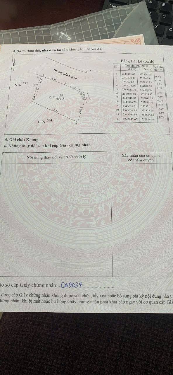 Đất nền 203.2m² Sơn Thủy, Phú Thọ - Sổ đỏ Full thổ cư, Giá 3 tỷ