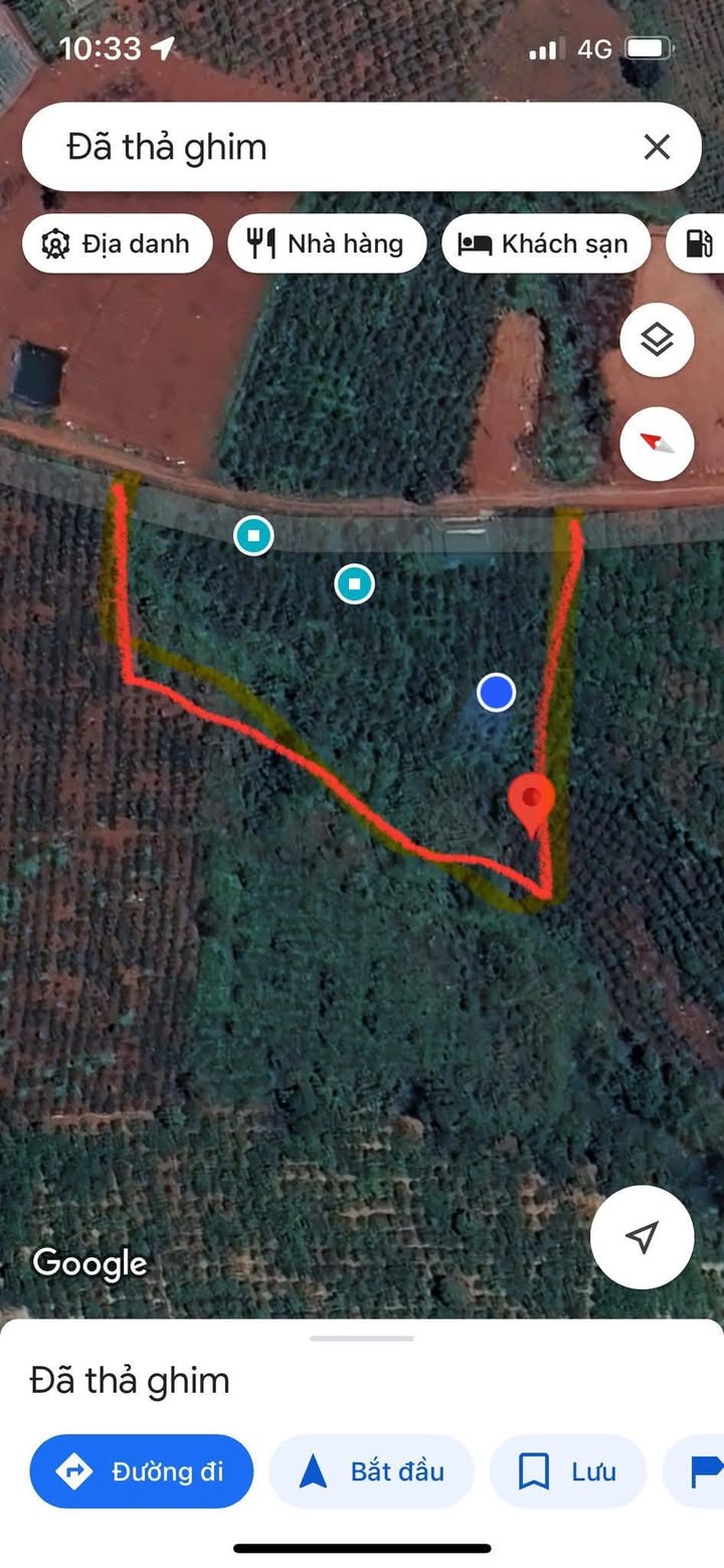 Đất nền Xã Nam Hà, Lâm Hà 4200m² - Mặt tiền lớn 80m, thổ cư 100%!