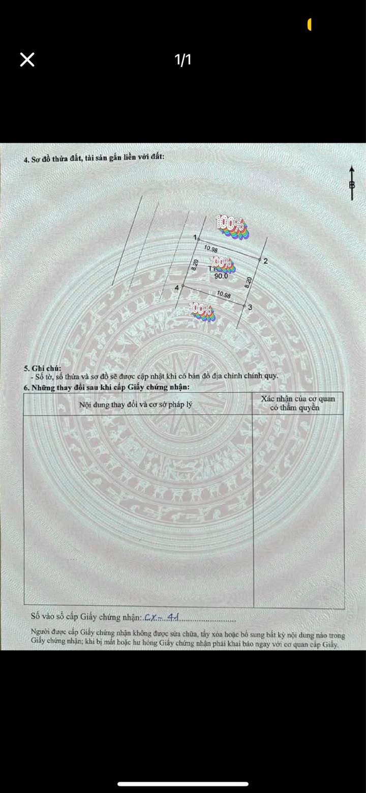 Đất TĐC Kiến Hưng Hà Đông 90m² - Mặt Tiền 8.2m, Giảm Sốc 2 Tỷ