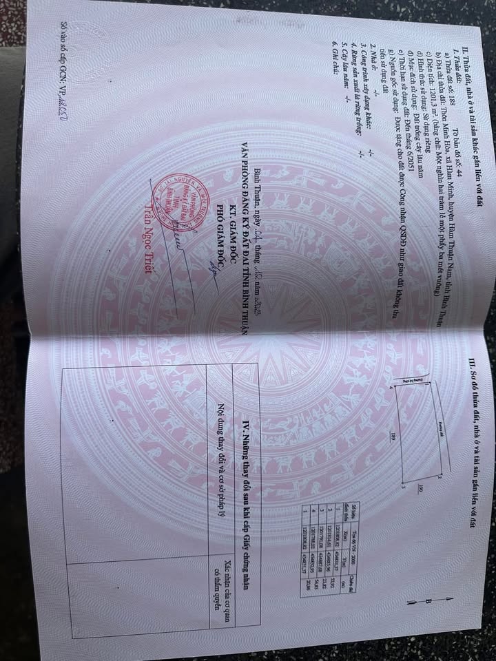 Đất nền Bắc Bình 360m² chỉ 650 triệu - Pháp lý rõ ràng!