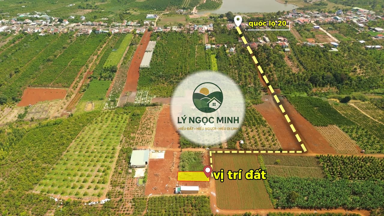 Bán Đất 130m² Sổ Đỏ Xã Đinh Lạc, Di Linh - Vị Trí Vàng Đầu Tư