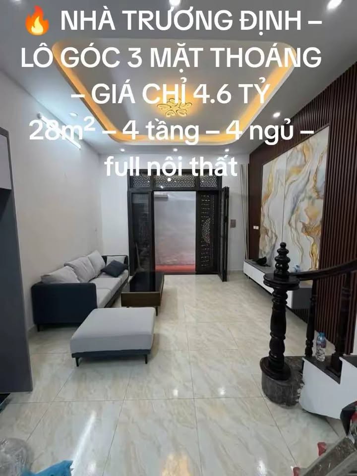 Nhà Trương Định, Hoàng Mai 28m² - Sẵn sàng ở ngay!