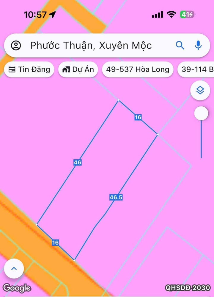 Đất Vàng Phước Bửu BRVT: 726m² Sổ Hồng, Ngay Trung Tâm, Giá Ngộp Cuối Năm!