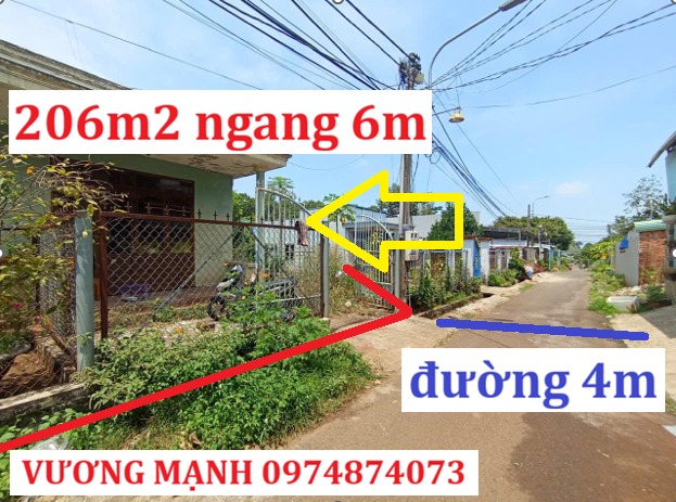 Đất nền Long Khánh 206m² (6x34m) - Sổ hồng sẵn, giá 3.5 tỷ