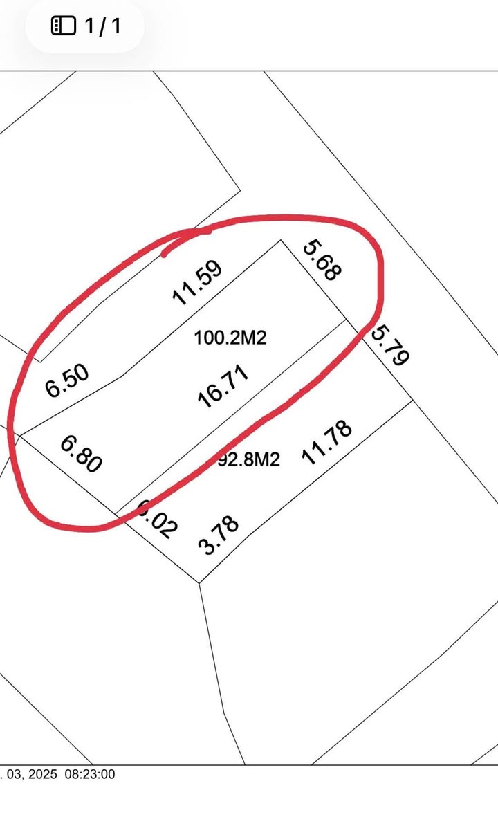 Bán Đất Nền 193m² Gia Bình, Bắc Ninh - Sổ Đỏ Riêng, Giá Tốt