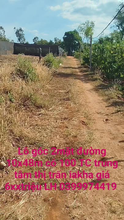 Đất nền Ia Grai 480m² giá chỉ 6xx triệu - Tiềm năng tăng giá!