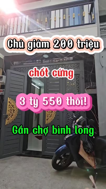 Nhà riêng Bình Tân 27m² chỉ 3.55 tỷ - Giảm sốc 200 triệu!