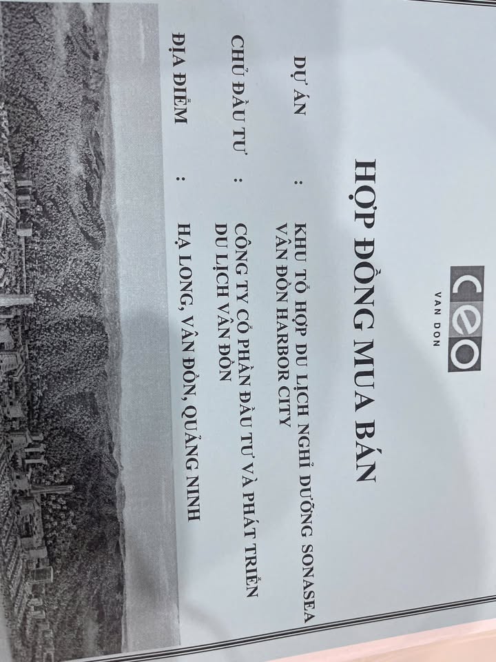 Shophouse Sonasea Vân Đồn 120m² giá 6 tỷ - Đầu tư sinh lời ngay!