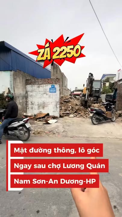 Đất Lô Góc 79m² Mặt Đường 70m, An Dương, Hải Phòng - Giá Tốt