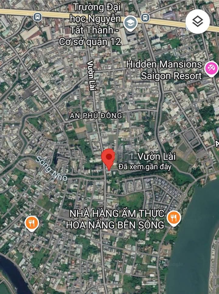 Đất MT An Phú Đông Q12 806m² 100 tỷ - Vị trí đắc địa sinh lời