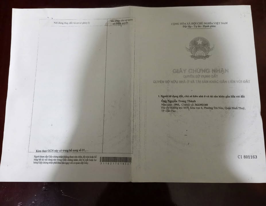 Đất Vườn Ô Môn 393m² - Sổ Hồng Chính Chủ - Giá 4.8 Tỷ