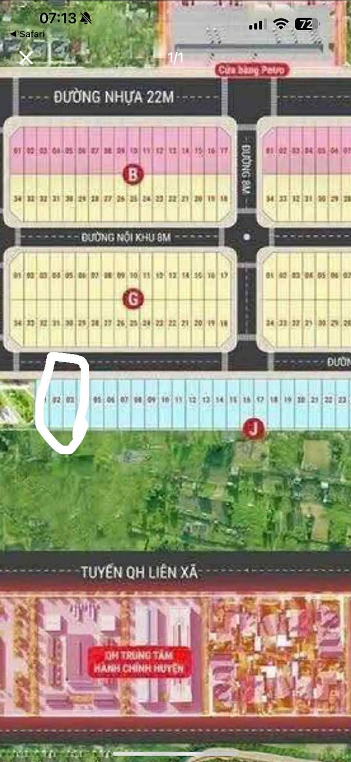 Đất nền Phú Lộc 6.24ha giá 1.2 tỷ - Sổ đỏ chính chủ