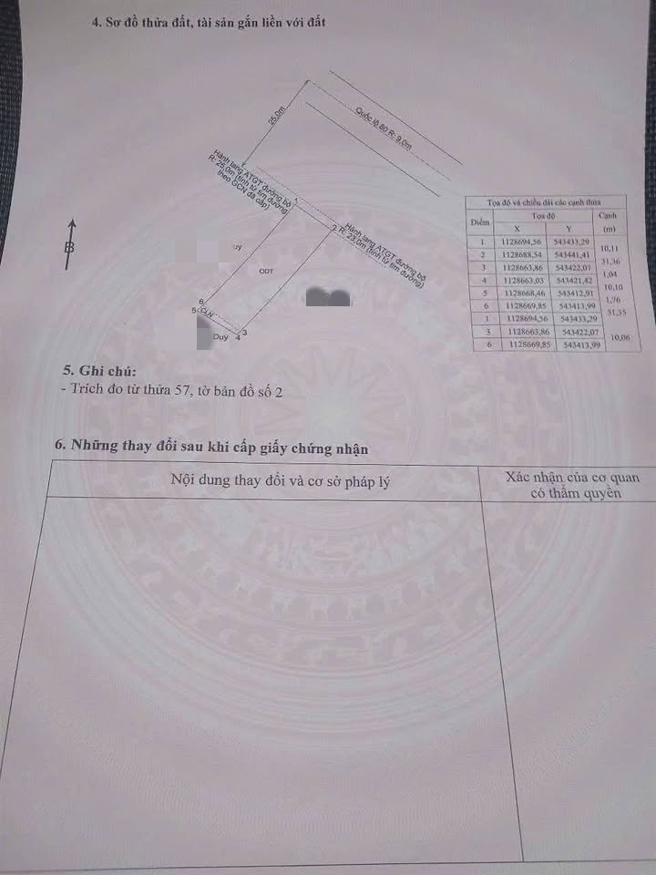 Bán đất mặt tiền QL80 Hòn Đất, Kiên Giang 550m² - Kinh doanh xưởng