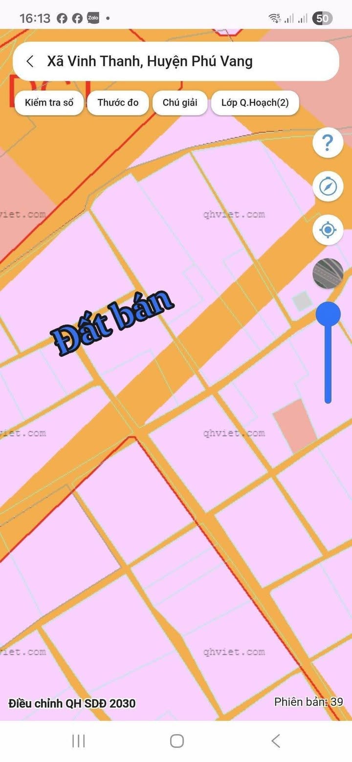 Đất nền Vinh Thanh 152m² - Sổ hồng chính chủ, cách biển 200m!