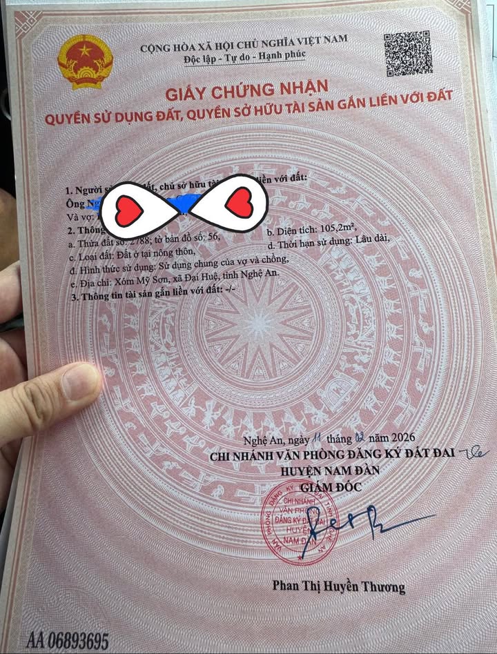 Đất Góc 2 Mặt Tiền Nam Giang - 105m² - Giá Đầu Tư 945 Triệu