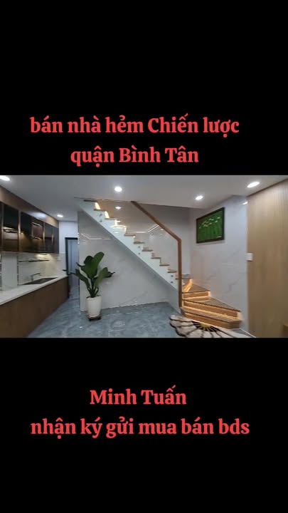 Nhà riêng Hẻm Chiến Lược Bình Tân 46m² - Vị trí đẹp, giáp Quận 6!