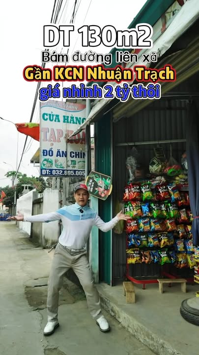 Đất nền Lương Sơn 130m² - Tiềm năng tăng giá vượt trội!