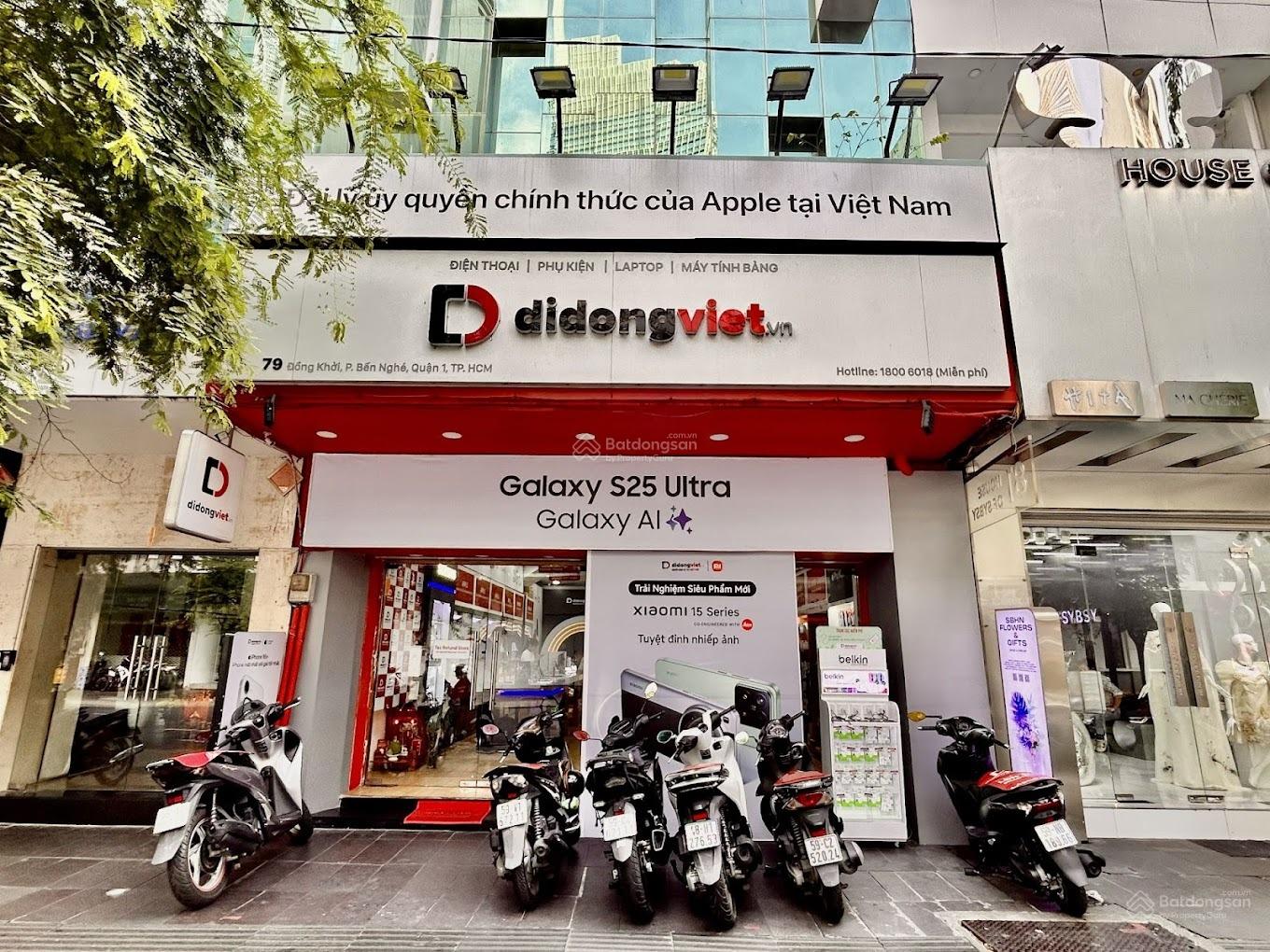 Cho thuê mặt bằng Đồng Khởi Q1 200m² - Vị trí đắc địa kinh doanh