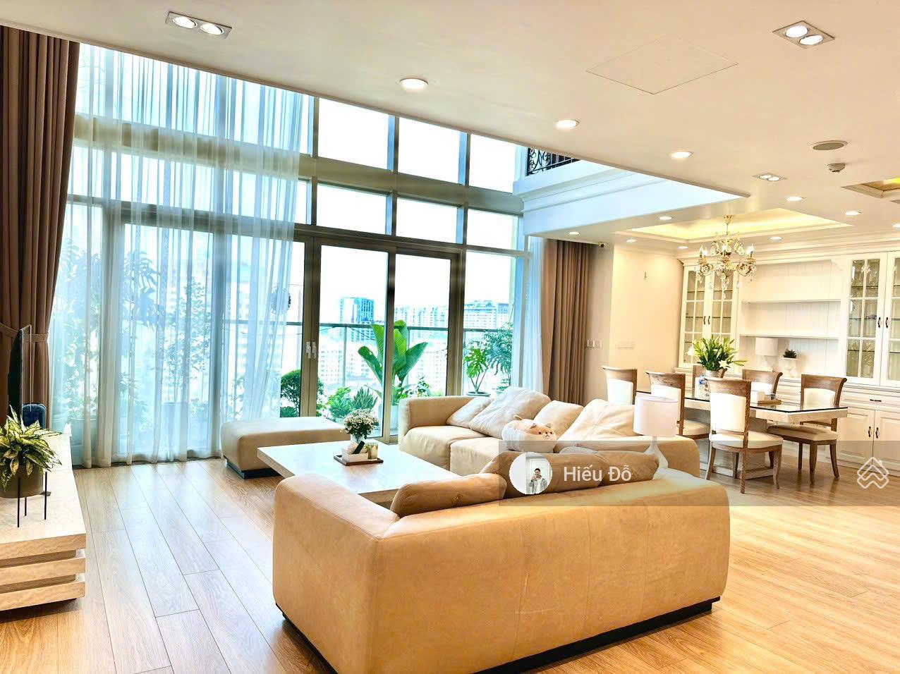 Cho thuê Penthouse Golden Palace 400m² - 40 Triệu - View thoáng, Full Nội thất