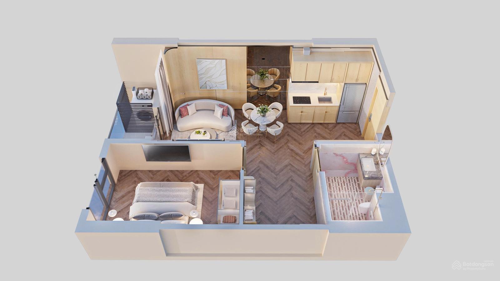 Chung cư Rivea Hanoi 45m² - View Sông Hồng, Kề Time City - Ưu đãi khủng