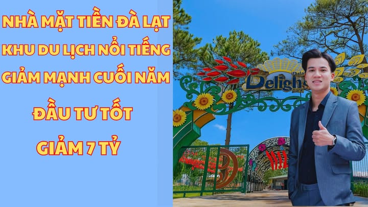 Bán Gấp Nhà 2 Mặt Tiền Hồ Xuân Hương Đà Lạt 230m² - Giá Tốt