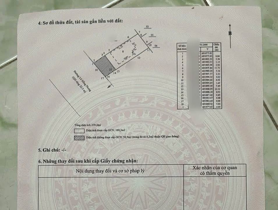 Đất Vàng Lê Hồng Phong, Nha Trang 239m² - Mặt Tiền Kinh Doanh 9m