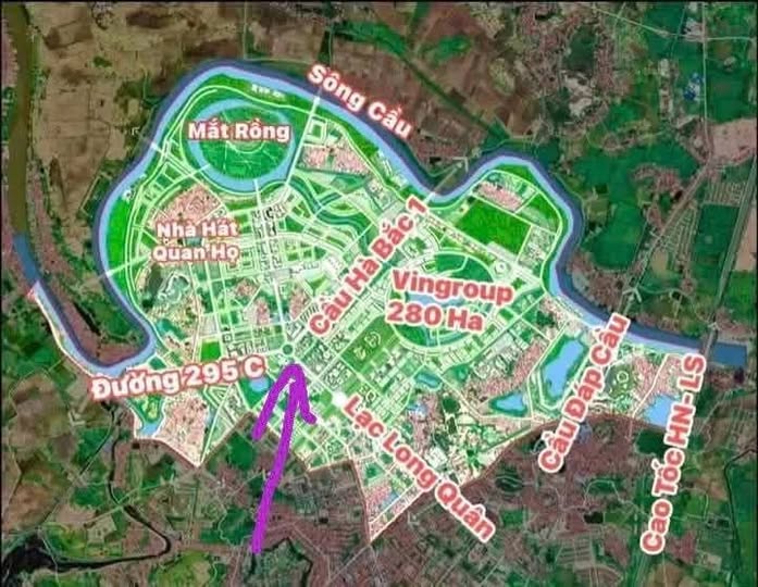 Đất nền Lạc Long Quân, Bắc Ninh 105m² - Tiềm năng tăng giá vượt trội!