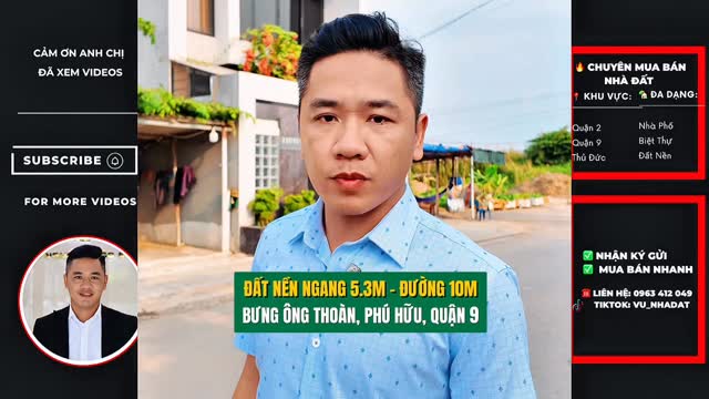 Đất nền Phú Hữu, Thủ Đức 82m² ngang 5.3m - Sổ đỏ sẵn sàng