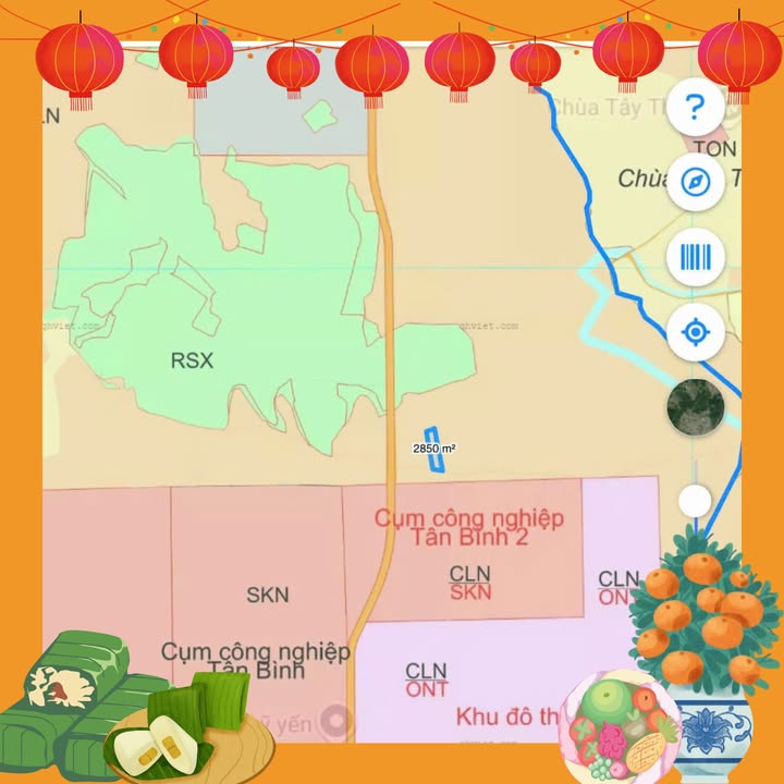 Bán Gấp 2 Lô Đất 2 Sào 8 Cạnh Cụm CN Tân Bình, La Gi - Đầu Tư Sinh Lời