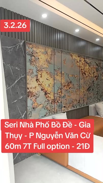 Nhà phố Nguyễn Văn Cừ Long Biên 60m² 21 tỷ - Full nội thất ở ngay!