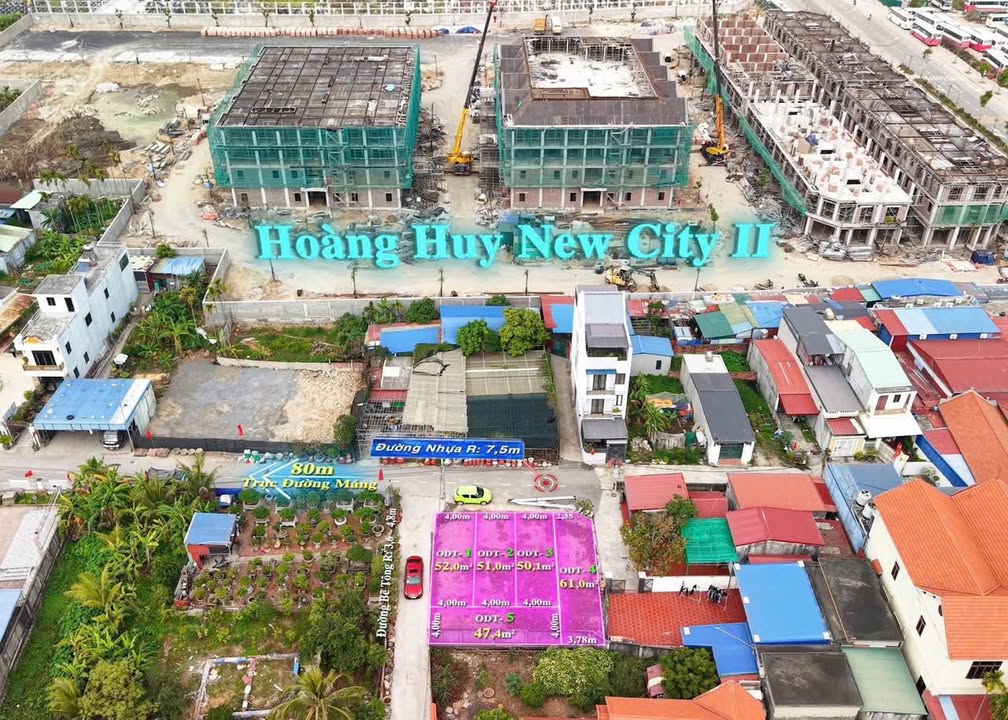 Đất nền Thủy Nguyên 52m² Giá Từ 2 Tỷ - Sổ Đỏ Chính Chủ!