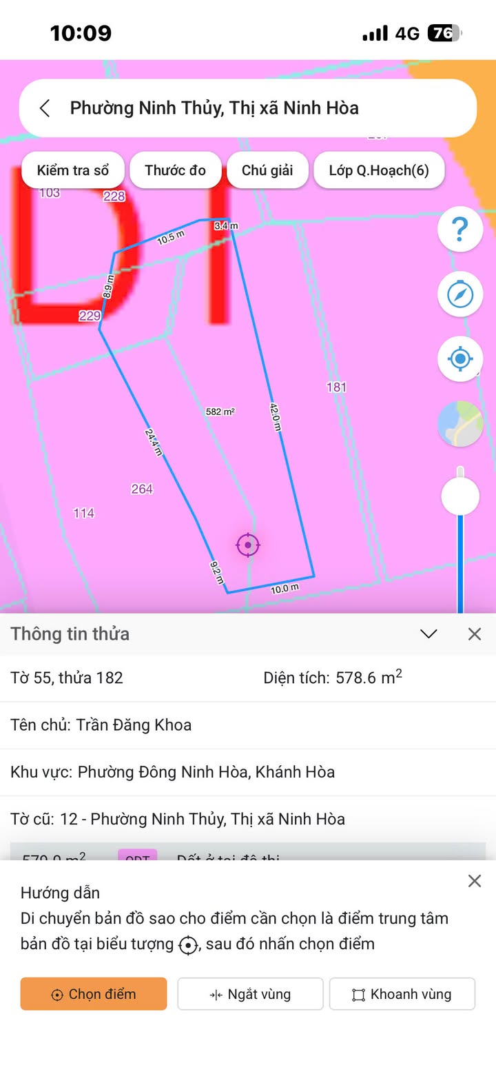 Đất Biển Dốc Lết 1261m² - Sổ Đỏ Thổ Cư, Cách Biển 200m