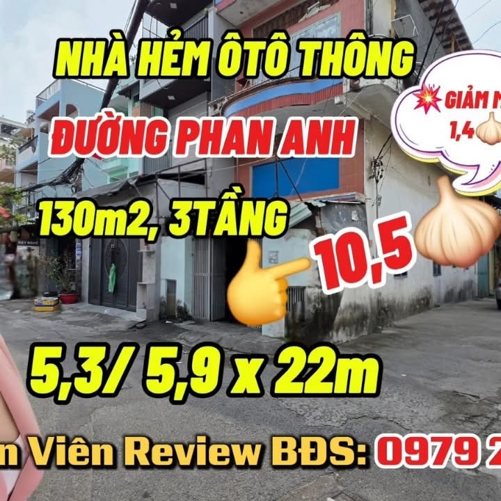 Nhà Góc 130m² Phan Anh, Q.Bình Tân - 4PN Khép Kín, Sổ Hồng Riêng