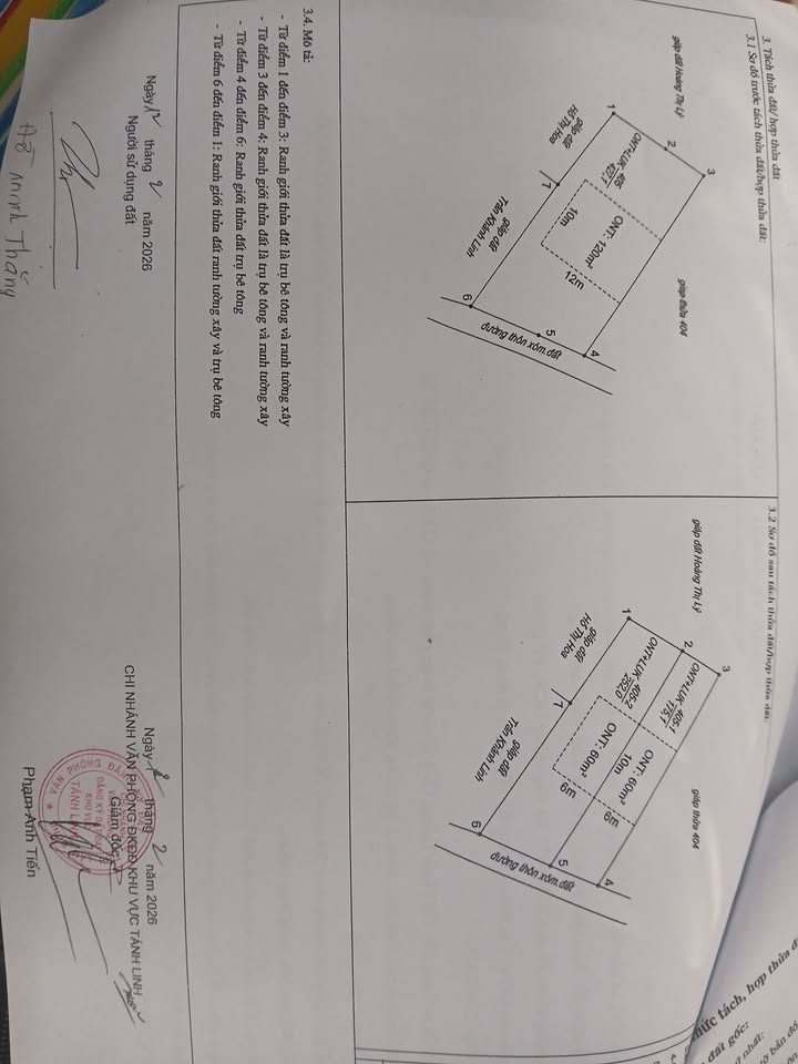 Bán đất nền Tánh Linh 256m² giá 384 triệu - Sổ đỏ chính chủ