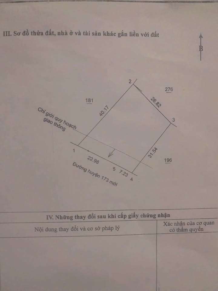 Bán Đất Mặt Tiền Lộ 173 Châu Thành Bến Tre 1004m² Giá Tốt