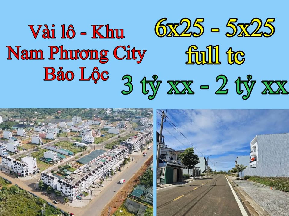 Đất nền Nam Phương City Bảo Lộc 150m² từ 3 tỷ - Sổ đỏ chính chủ