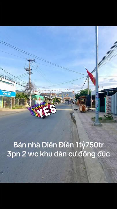 Nhà Góc 2 Mặt Tiền Diên Khánh 60m² - Chỉ 1.75 Tỷ