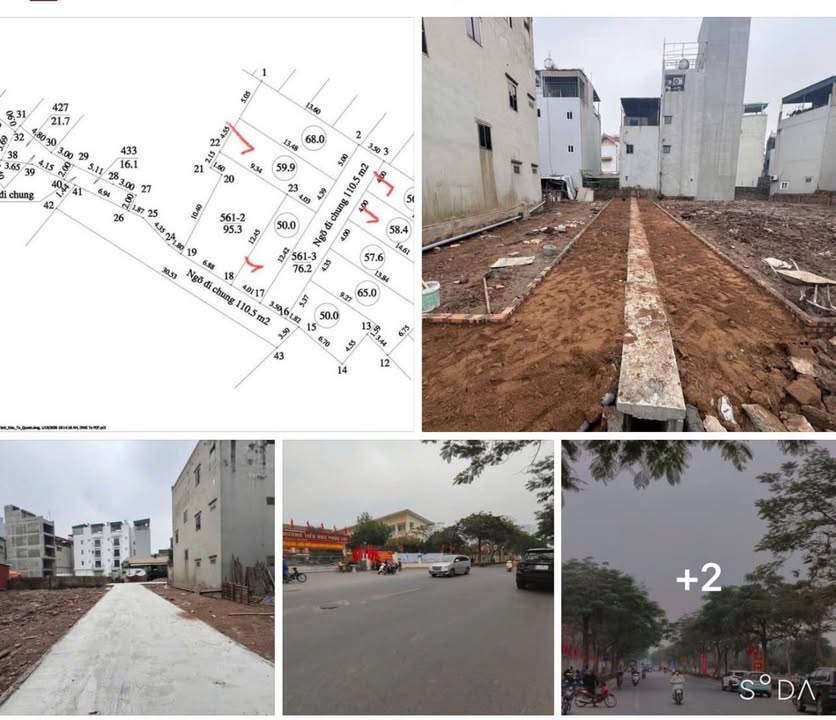 Đất nền Phúc Lợi Long Biên 65m² giá 7.67 tỷ - Đường to ô tô!