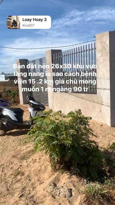 Đất nền Ia Sao Gia Lai 780m² - Sổ đỏ chính chủ, đầu tư sinh lời