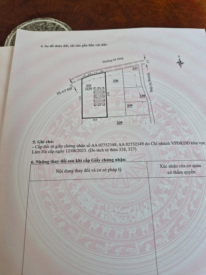 Đất nền Tân Hà Lâm Hà 7200m² 2.1 tỷ - Sổ đỏ chính chủ, đầu tư sinh lời